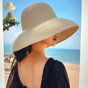 Women’s sunshade sun straw hat
